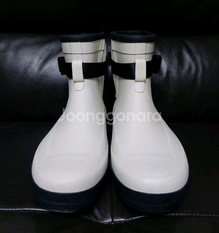 문스타 810s 마르케 모디 화이트 레인부츠(260mm--2