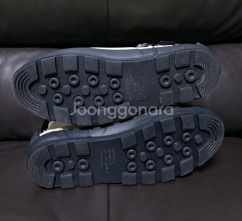 문스타 810s 마르케 모디 화이트 레인부츠(260mm--8