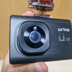 [차량용품]URIVE S8 블랙박스 새상품 보증기간유효