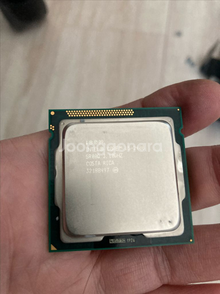 인텔 cpu INTEL CORE i5-2400 SR88--0