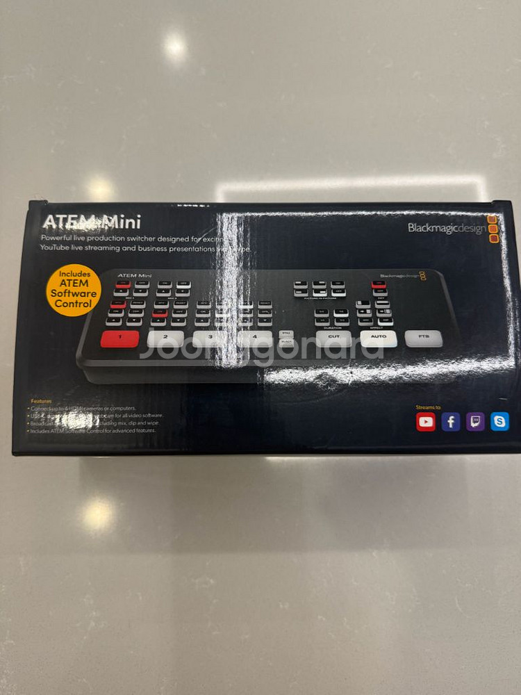 Blackmagic ATEM Mini (라이브 스위처)--3