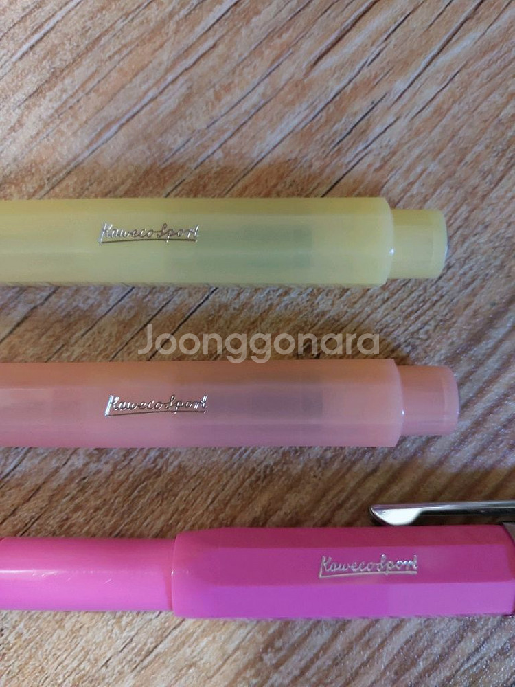 가격포기)카웨코 프로스트 볼펜/만년필 판매해요--3