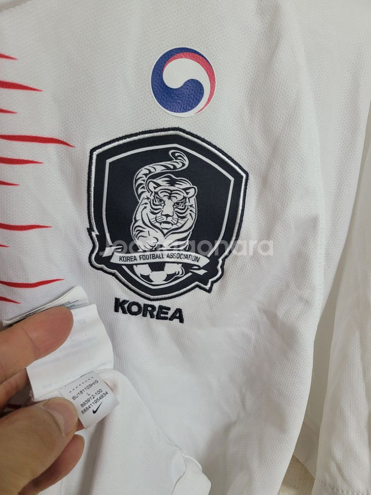 나이키 어센틱 2018 국대 축구유니폼(여100.남95--4