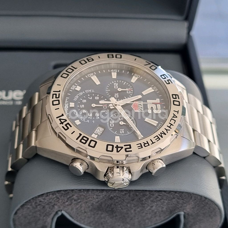 태그호이어 포뮬러1 크로노 쿼츠 청판 43mm--4