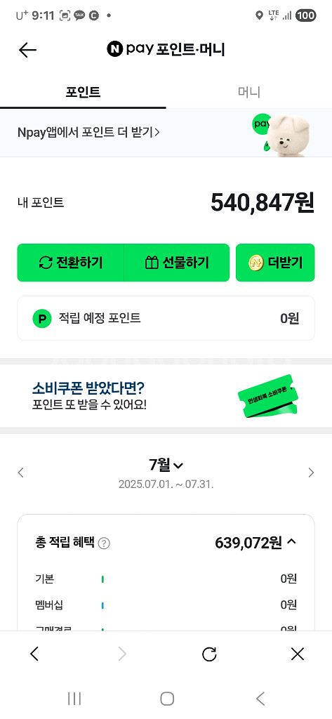 [선입금!!] 네이버페이 93% 삽니다--1