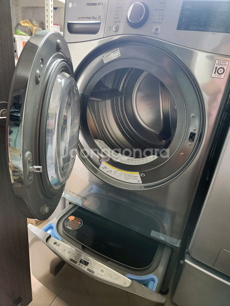 (가격내림)LG 드럼 건조기 (미니워시포함) 판매합니다--3