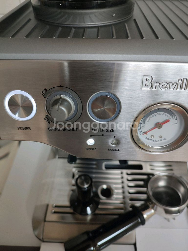 환불가능)브레빌 커피머신 BES870 바리스타(미사용)--1
