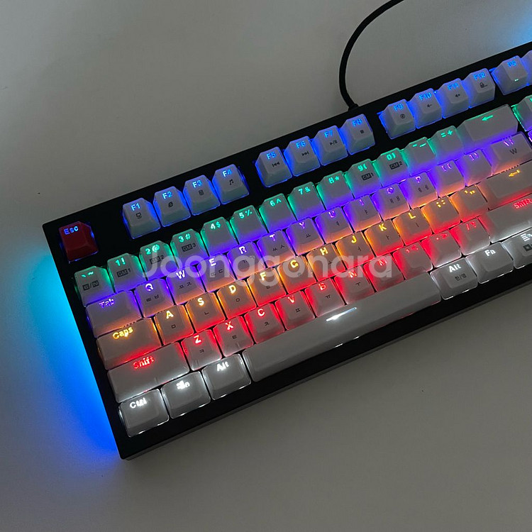 앱코해커 K9100ARC 키보드 마우스 헤드셋 스피커--5