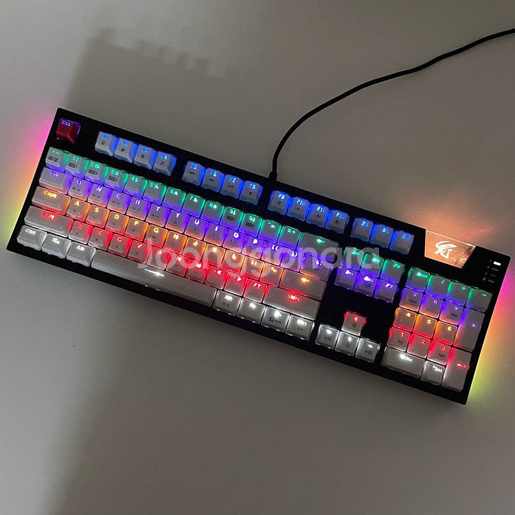 앱코해커 K9100ARC 키보드 마우스 헤드셋 스피커--7
