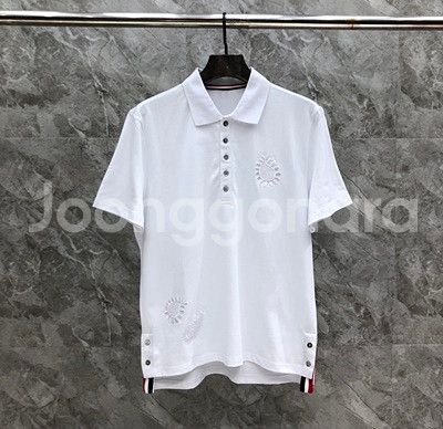 톰브라운 폴로 셔츠 카라 반팔 티셔츠 3칼라--1