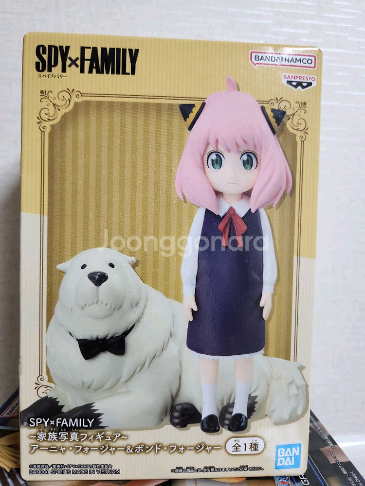 할인.미개봉)스파이 패밀리 아냐&본드 피규어--0