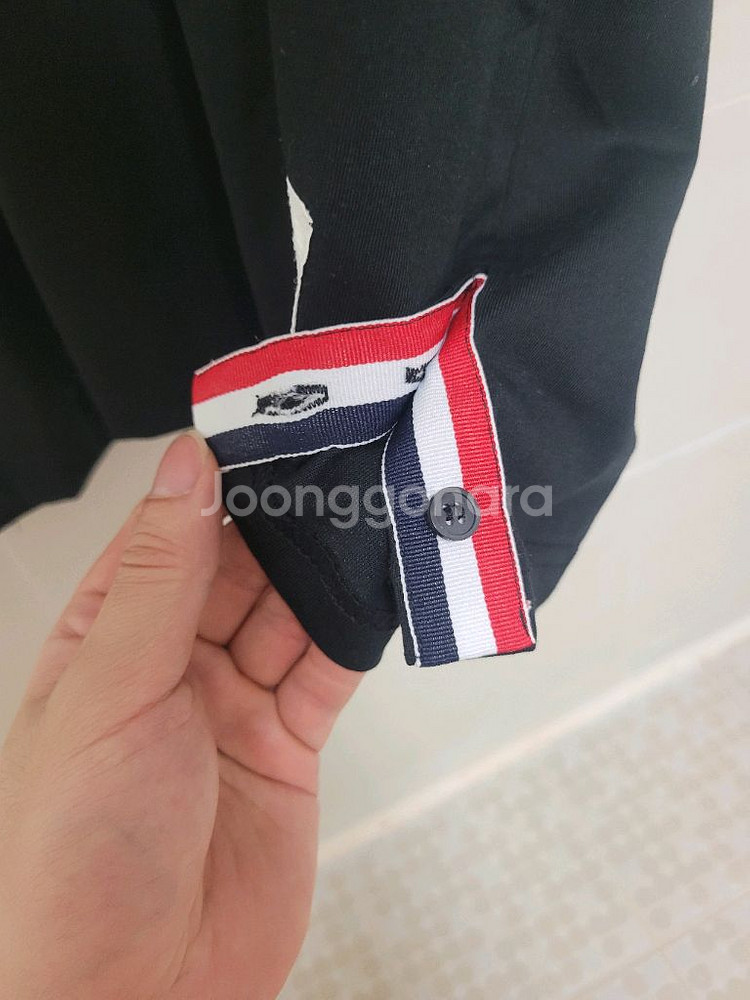 톰브 면티 화이트 블랙 110 새상품--8