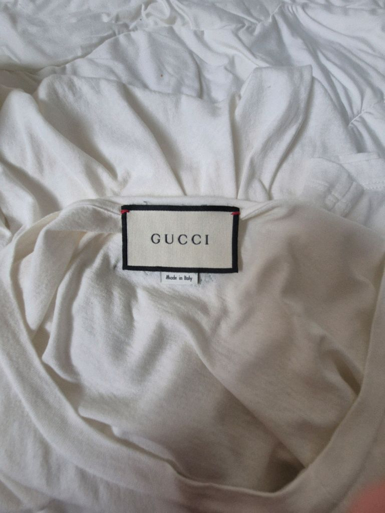 구찌 로고 꽃자수 반팔 S 100 이미지