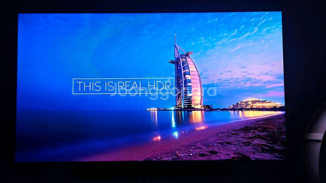 삼성 75인치 4K QLED 고급형 TV + 사운드바--0