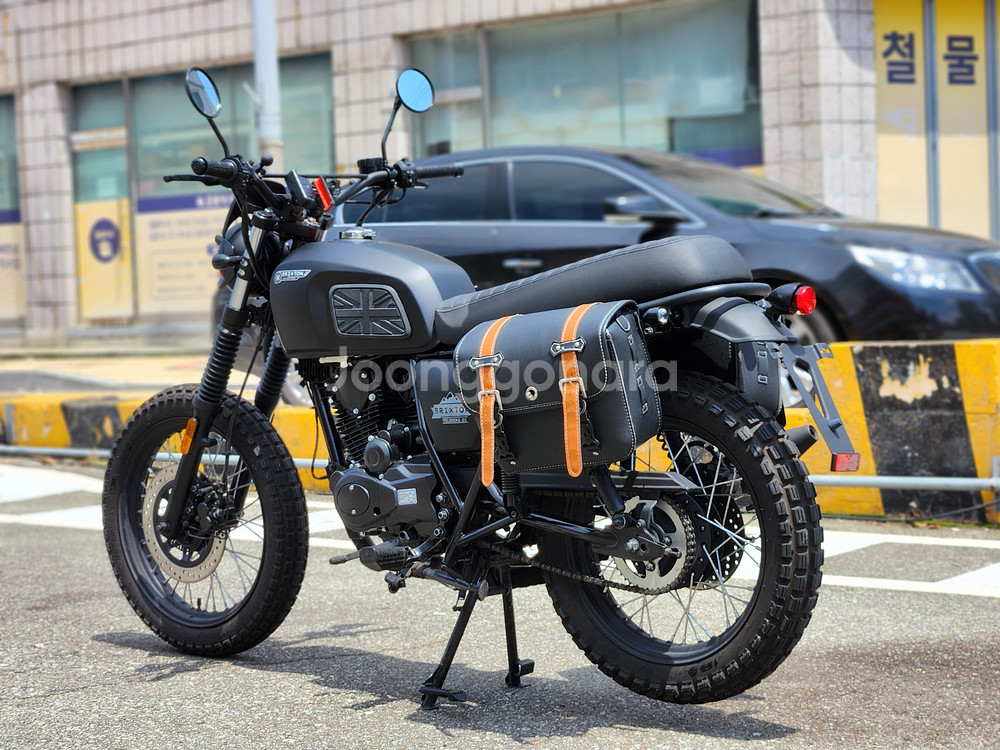 24년식/브릭스톤펠스버그125cc/신차급가성비매물팝니다--6