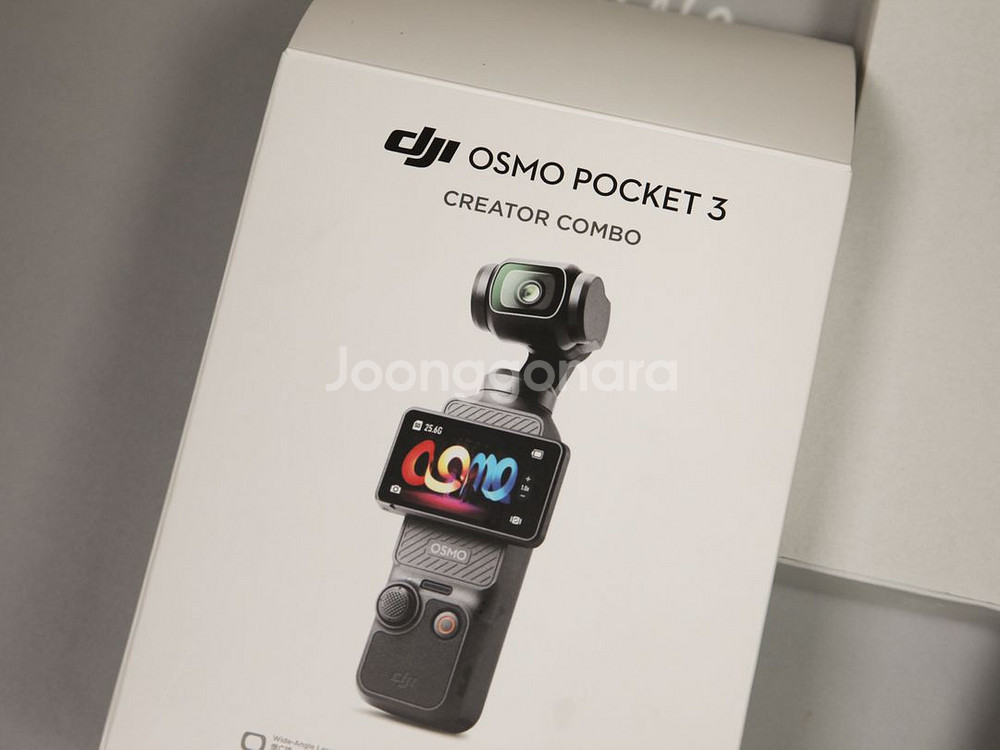 DJI 오즈모포켓3 크리에이터 콤보--2
