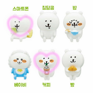 나가노 농담곰 가챠 미니 피규어 일괄