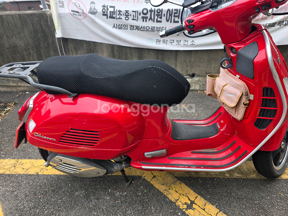 베스파gts300 이탈리안레드--2