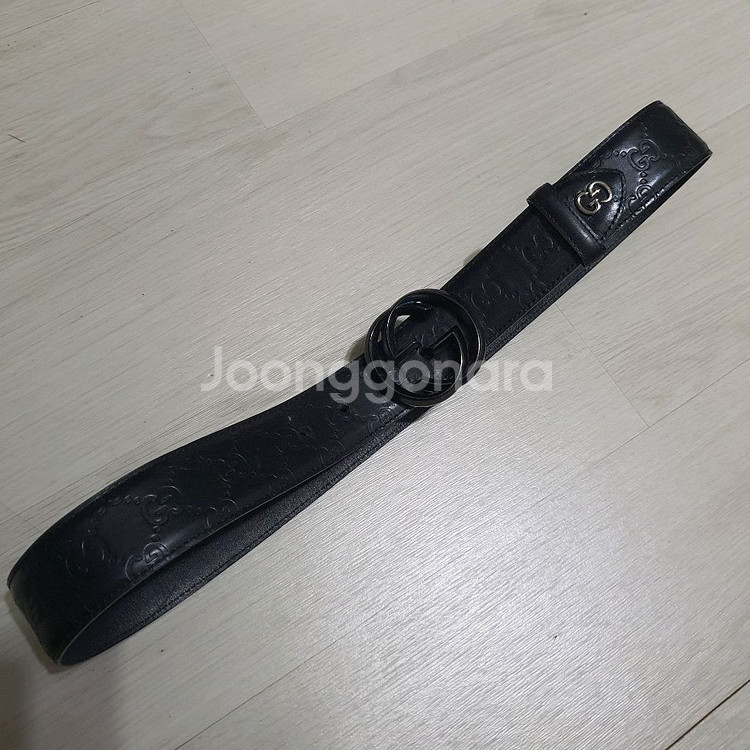 정품 구찌 남성 벨트 85/34--7