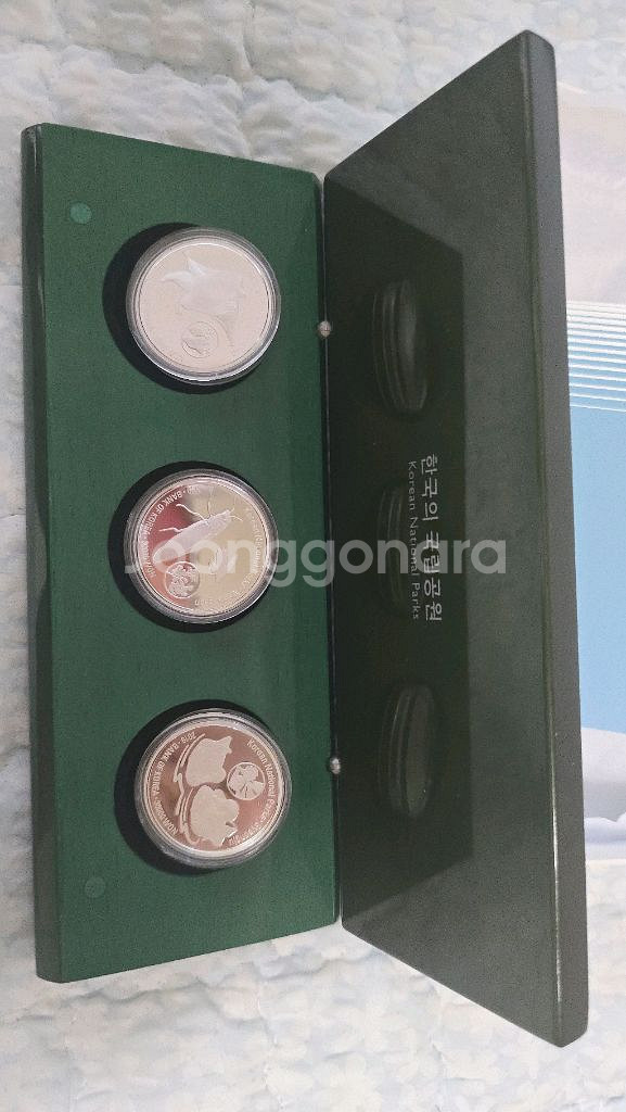 2019년 한국의 국립공원 기념주화 3종세트--2