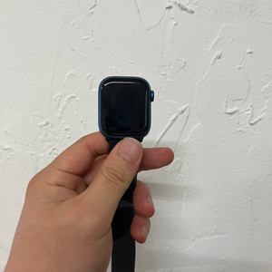 애플워치7 41mm gps 블루
