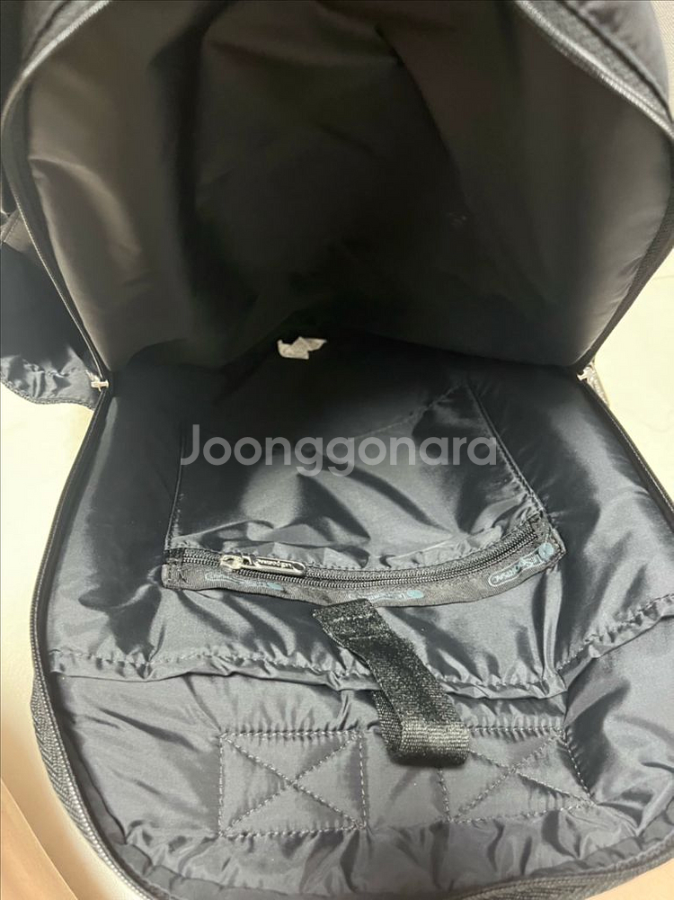 레스포삭 리사이클드 블랙 루트 백팩--6