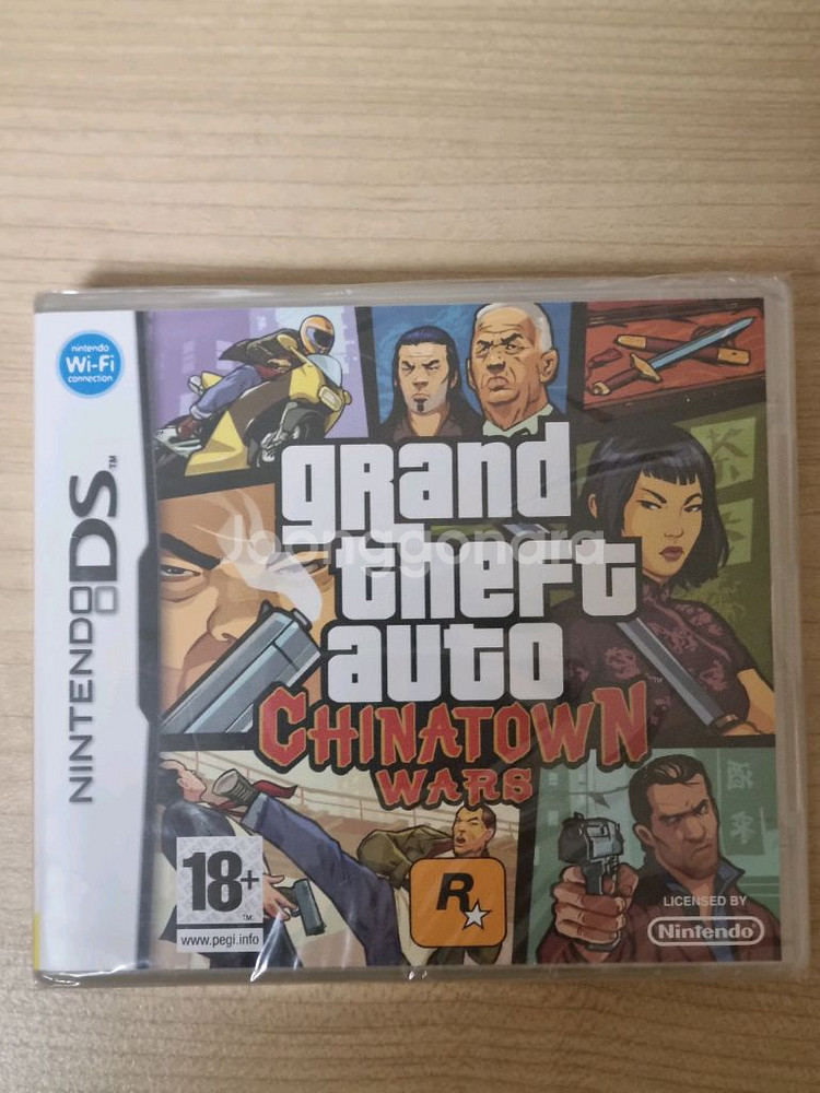 닌텐도 DS GTA 차이나타운 워 영어판 밀봉 새상품--0
