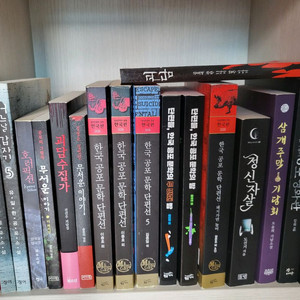 한국.일본 공포 미스테리 스릴러 소설책