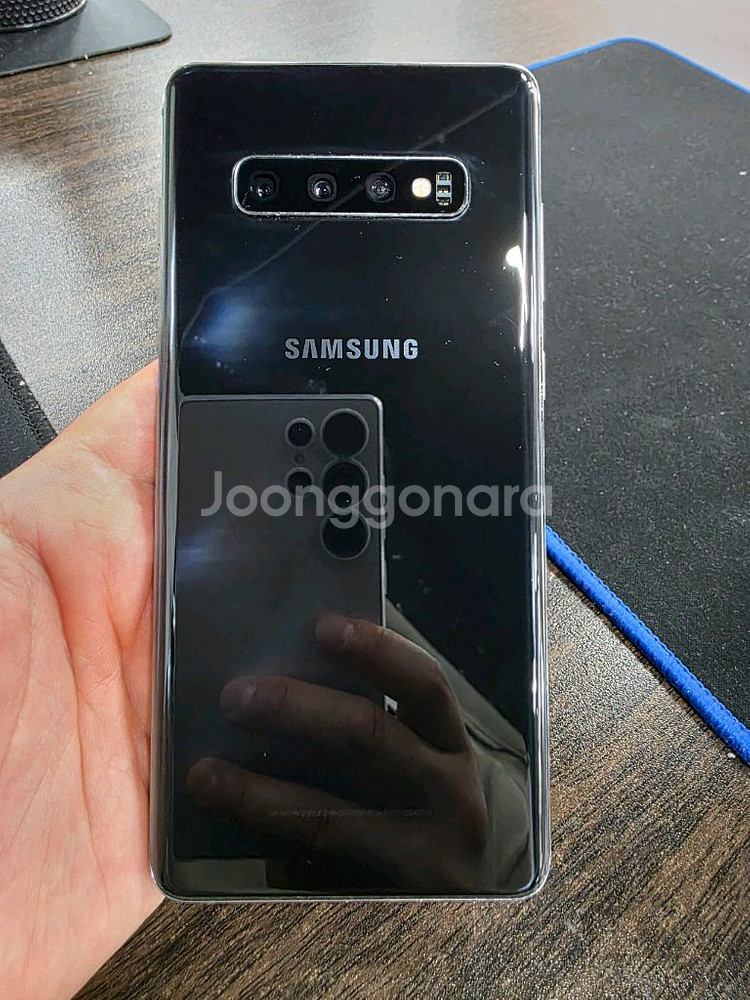갤럭시S10플러스 128G 무잔상 최저가 중고폰--0