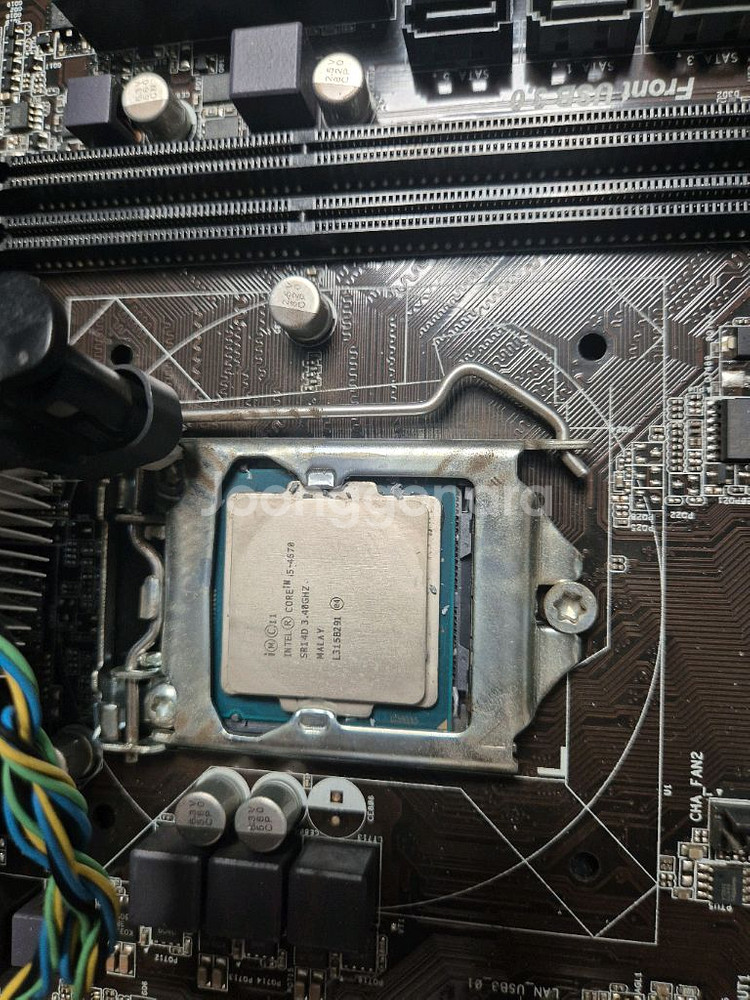 i5 4670 + 보드 에즈락B85M 내용 필독 수--1