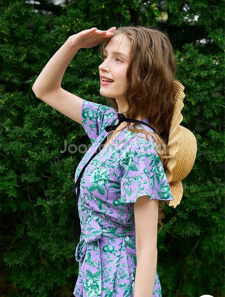 보니데 커버업랩수영복--0