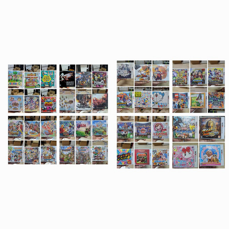 닌텐도 3DS 일본판 드래곤퀘스트,시어트리듬,동킹콩등--0