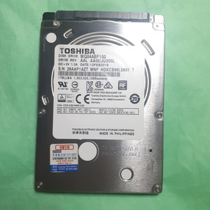 노트북하드 도시바 HDD 1TB 2.5인치 슬림