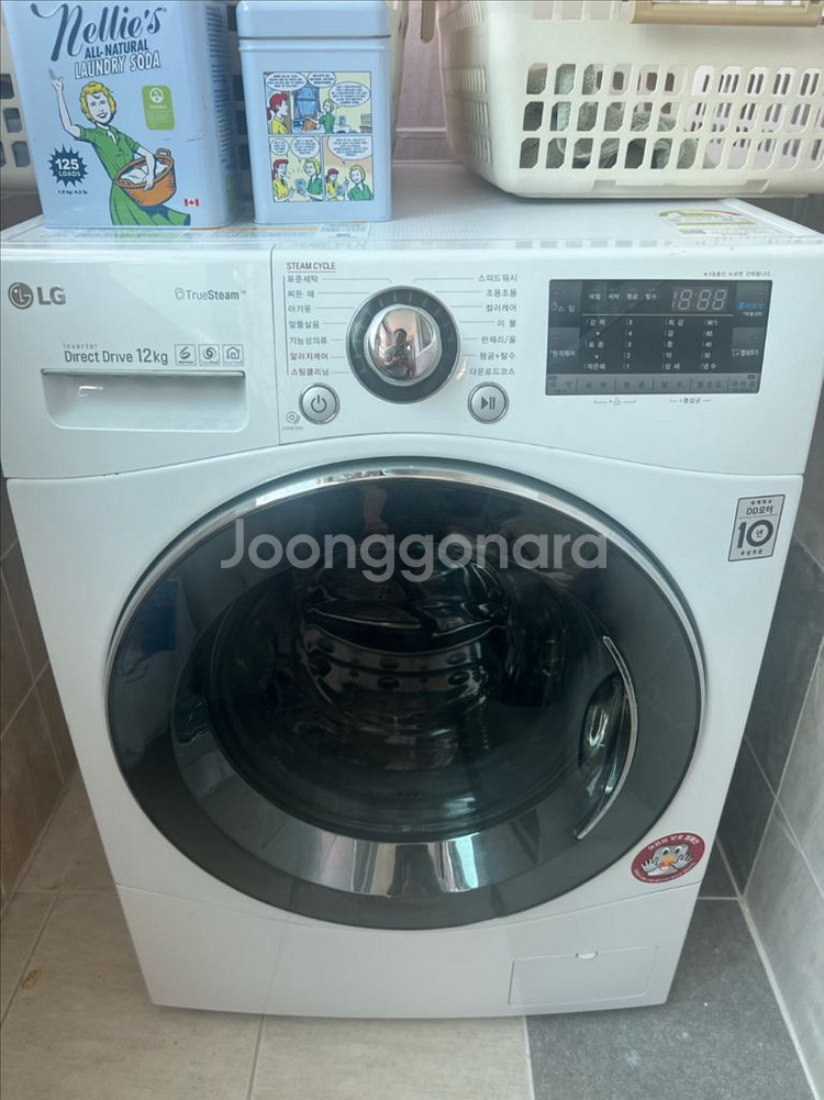 LG 트루스팀 세탁기 12kg--0
