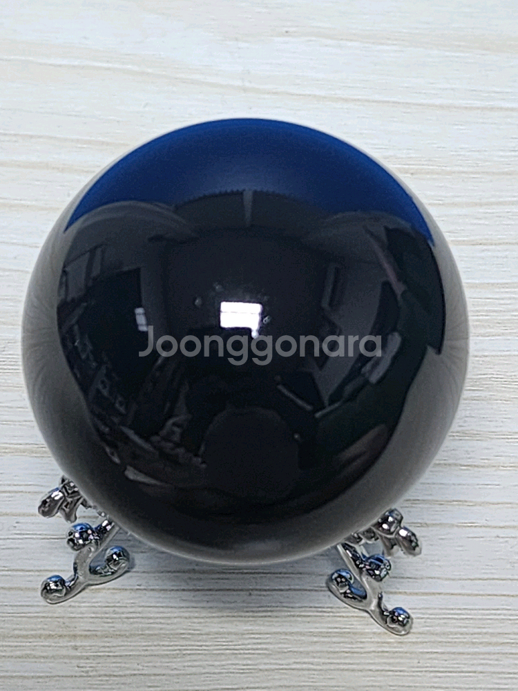 흑요석 크리스탈 구체(6cm)--0