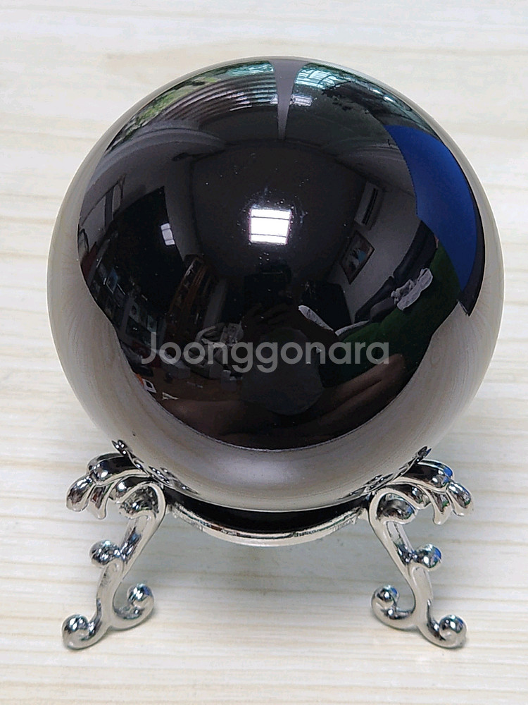흑요석 크리스탈 구체(6cm)--4