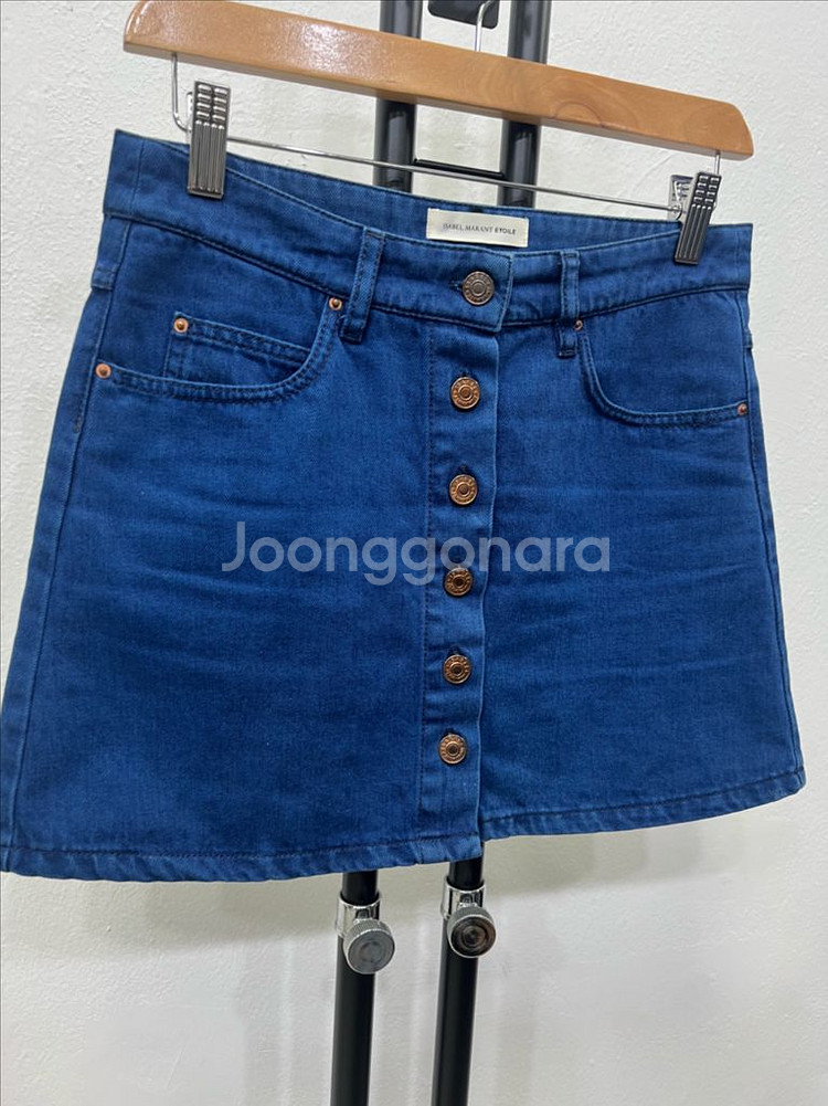 정품) 이자벨마랑 여성 데님 스커트 치마 36--1