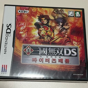 닌텐도 ds 진 삼국무쌍 파이터즈배틀 (미개봉,정발)