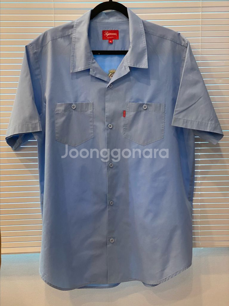 슈프림 마리아 반팔 워크 셔츠 XL 16SS--0