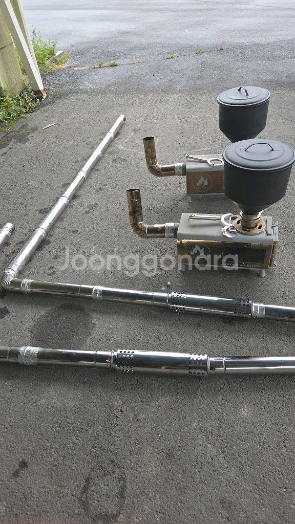 꾸버스 파이어스톰 2way 화목난로 (펠릿 겸용)--3