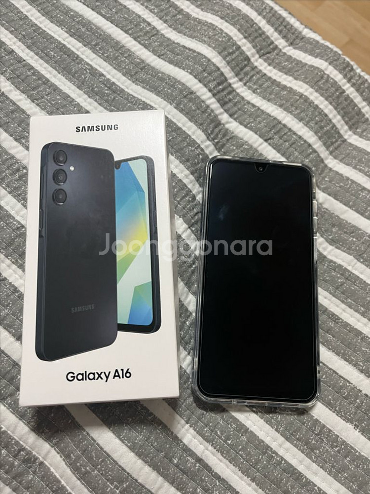 갤럭시A16 128gb 미사용 개봉한거 팝니다--0