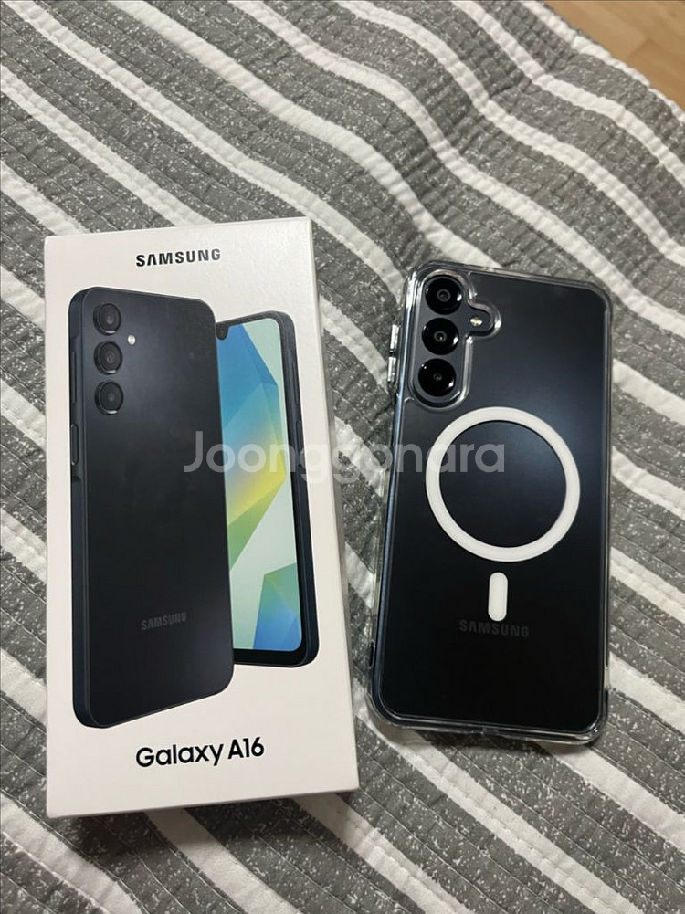 갤럭시A16 128gb 미사용 개봉한거 팝니다--1