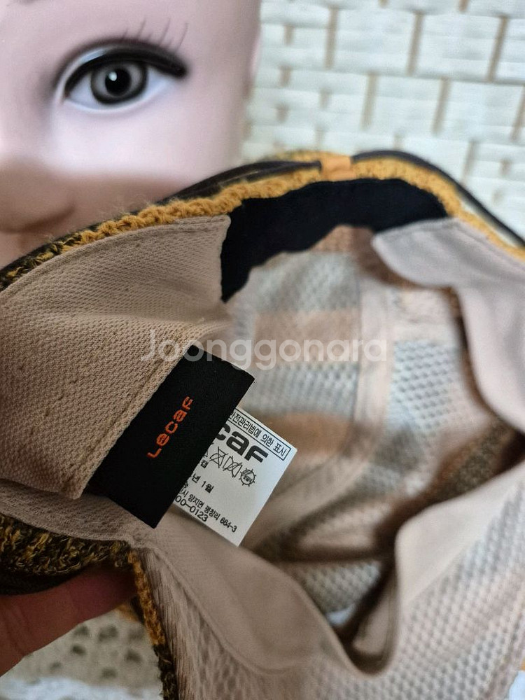 르까프정품봄여름비즈캡모자프리--2
