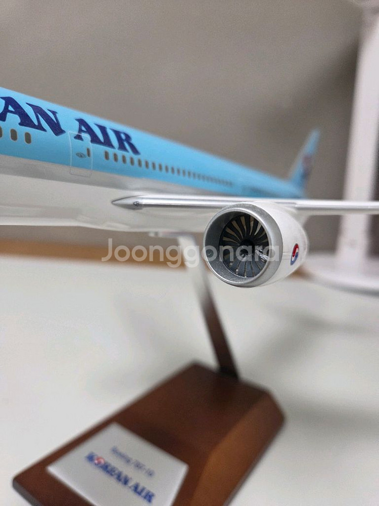 대한항공 마일리지 비행기 보잉 787 모형--1