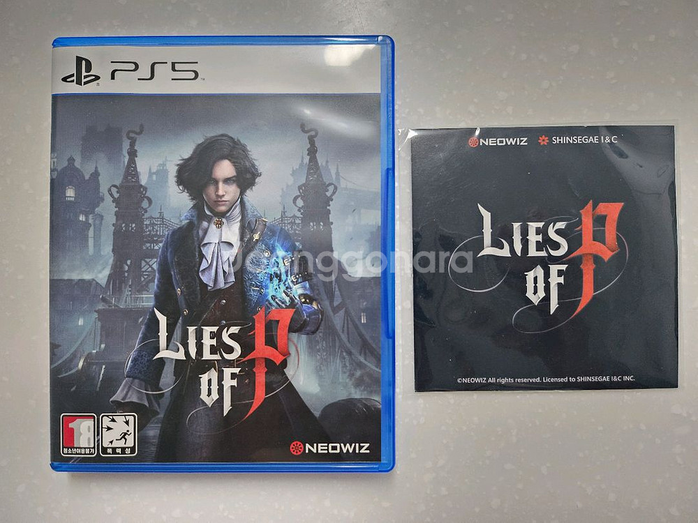 플스5 PS5 P의거짓(특전포함) P구라 판매합니다~--0