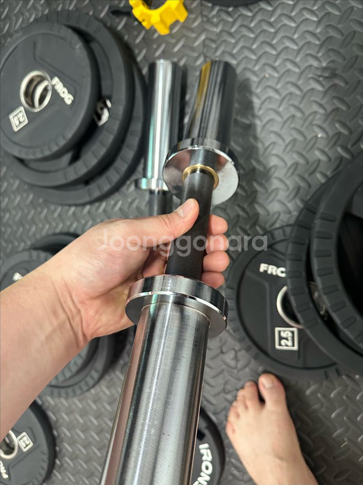 중량 덤벨바 아령바 500mm--2