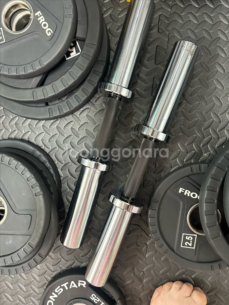 중량 덤벨바 아령바 500mm--0