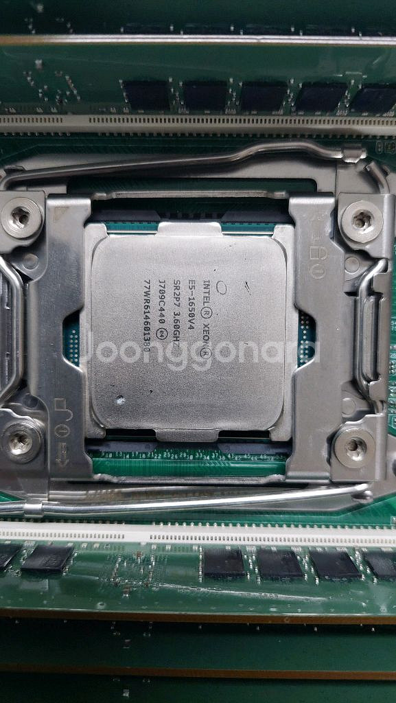 x99 메인보드, 제온cpu, 64GB ram, 쿨러--3