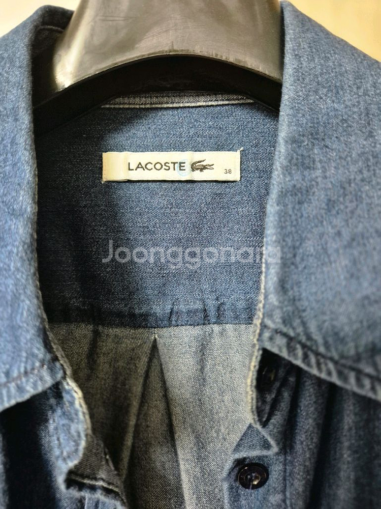 라코스테 데님 셔츠--3
