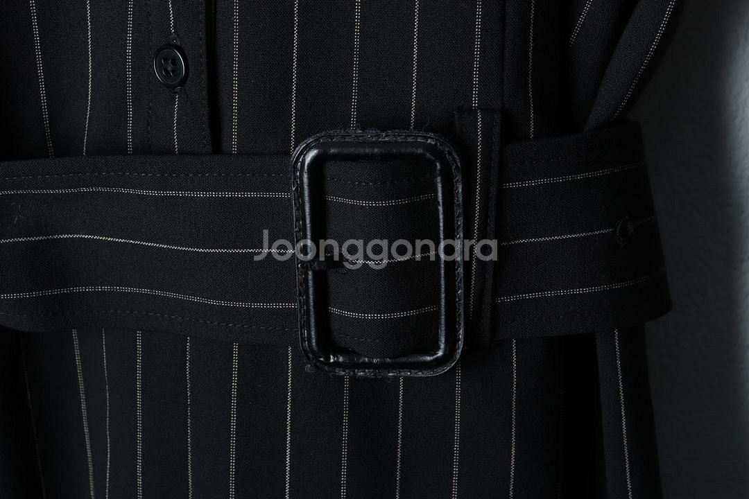 W(M) 폴로 랄프로렌 드레스 원피스 블랙 스트라이프--5